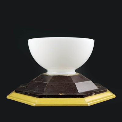 Lot 797 - ITALIAN ART DECO STYLE CEILING OR WALL LIGHT WITH ACRYLIC SHADE