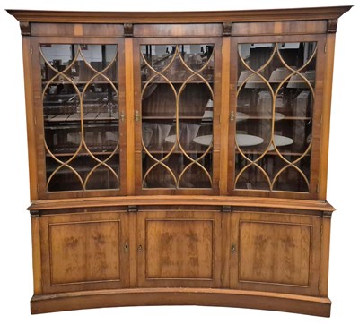 Lot 384 - CONCAVE BOOKCASE