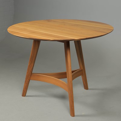 Lot 592 - 1960S DANISH STYLE DINING TABLE