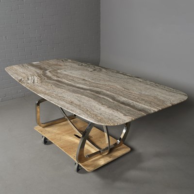 Lot 542 - THE SOFA & CHAIR COMPANY TANGLE SLIM DINING TABLE