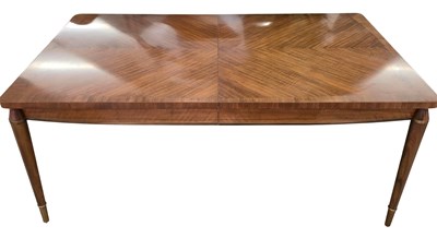 Lot 514 - JONATHAN CHARLES TOULOUSE DINING TABLE IN WALNUT