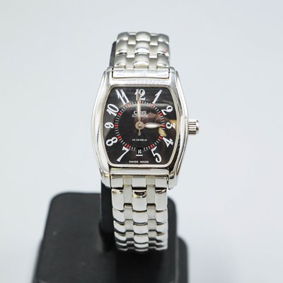 Lot 283 - ORIS CLASSIC TONNEAU AUTOMATIC WRISTWATCH.