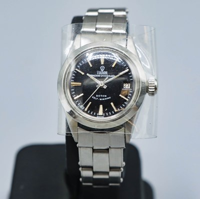 Lot 182 - LADIES TUDOR OYSTER PRINCESS WRISTWATCH.