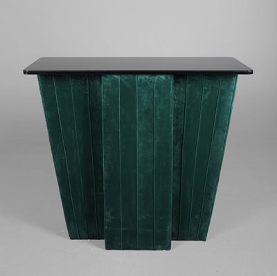 Lot 660 - BAR, IN BOTTLE GREEN VELVET