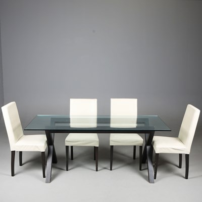 Lot 263 - DINING SET. (5)