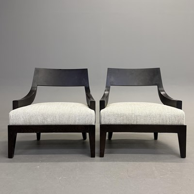 Lot 600 - LORENZO TONDELLI FENN ARMCHAIRS, A PAIR