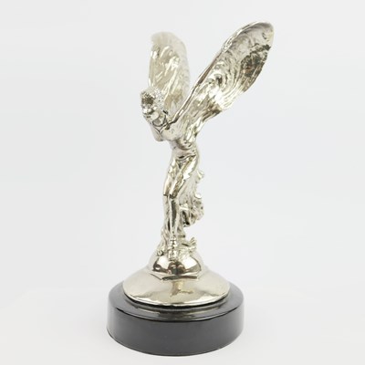 Lot 226 - AFTER CHARLES ROBINSON SYKES SPIRIT OF ECSTACY STYLE SCULPTURAL STUDY.