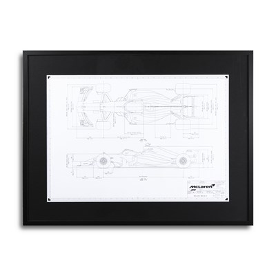 Lot 134 - MCLAREN FORMULA ONE TECHNICAL DRAWINGS
