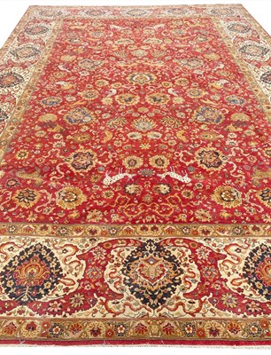 Lot 240 - INDO-PERSIAN SAFAVID CARPET