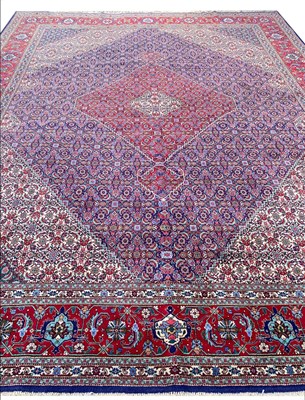 Lot 234 - FINE PERSIAN TABRIZ MAHI DESIGN CARPET