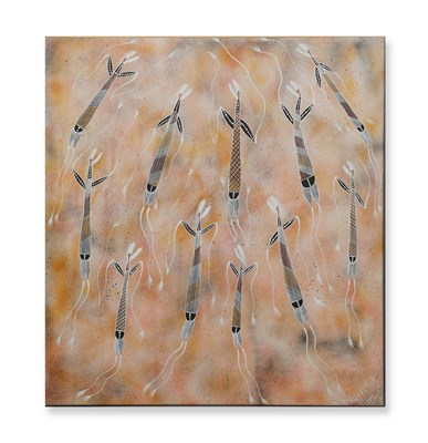Lot 29 - LES HUDDLESTON LIPWURRUNGA (BORN 1959, SOUTHERN ARNHEMLAND, AUSTRALIA)