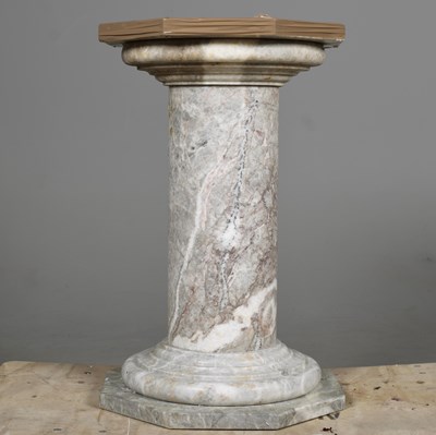 Lot 344 - MARBLE PEDESTAL