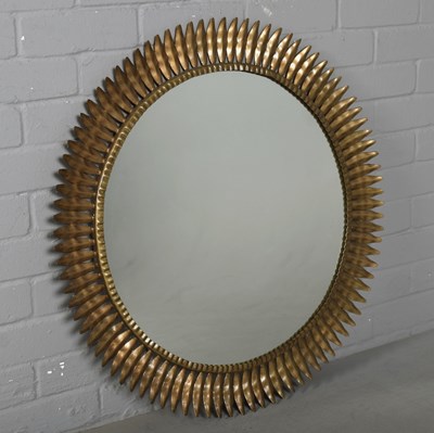 Lot 791 - WALL MIRROR, CIRCULAR
