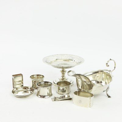 Lot 166 - A QUANTITY OF SILVER. (QTY)