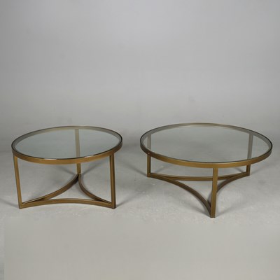 Lot 715 - COFFEE TABLES, TWO