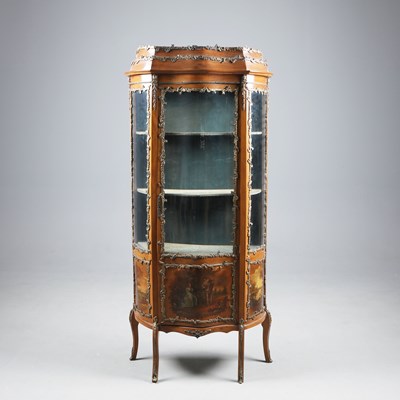 Lot 386 - FRENCH VITRINE CIRCA 1900
