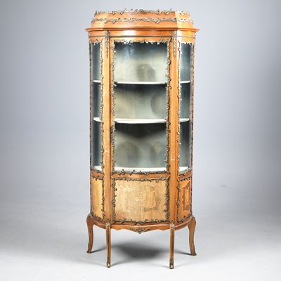 Lot 416 - FRENCH VITRINE CIRCA 1900