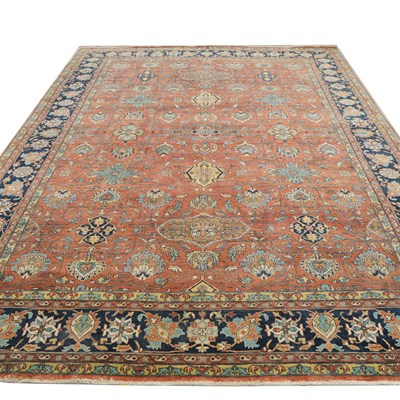 Lot 258 - CARPET, TRADITIONAL STYLE, RED-ISH HUES