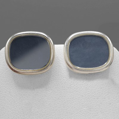 Lot 224 - PATEK PHILIPPE, A PAIR OF 18CT WHITE GOLD CUFFLINKS