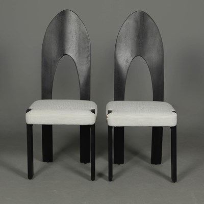Lot 700 - ARTERIORS DURANGO DINING CHAIR, A PAIR.