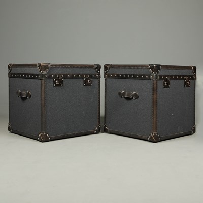 Lot 619 - ANDREW MARTIN TRUNKS, A PAIR