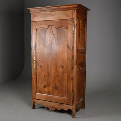 Lot 719 - ARMOIRE, FRENCH FRUITWOOD.
