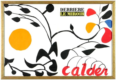 Lot 62 - ALEXANDER CALDER. ABSTRACT LITHOGRAPH 1954. (d)