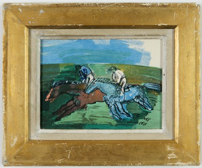 Lot 89 - AFTER RAOUL DUFY. RACEHORSES.