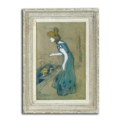 Lot 75 - PABLO PICASSO. LA DISEUSE. (d)