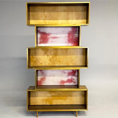 Lot 486 - JULIAN CHICHESTER MONDRIAN SMALL BOOKCASE.