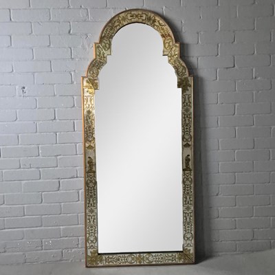 Lot 520 - JULIAN CHICHESTER QUEEN ANNE RECTANGULAR MIRROR.