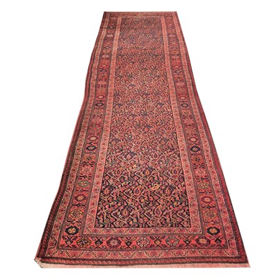Lot 275 - PERSIAN HERATI DESIGN RUNNER.