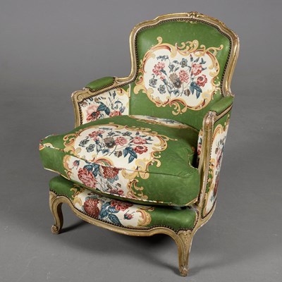 Lot 705 - LOUIS XV STYLE BERGERE.
