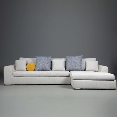 Lot 631 - GYFORM DOMINO CORNER SOFA.