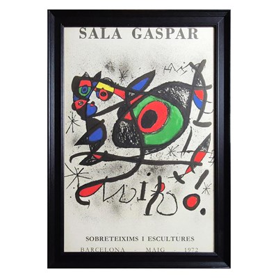 Lot 86 - JOAN MIRO. SOBRETEIXMS I ESCULTURES. (d)