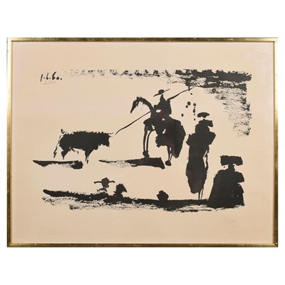 Lot 91 - PABLO PICASSO. TORO Y TOROS