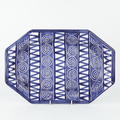 Lot 154 - ROBERT PICAULT (1919-2000). PLAT DE SERVICE.