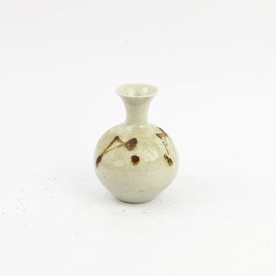 Lot 172 - HUGH WEST BOTTLE VASE