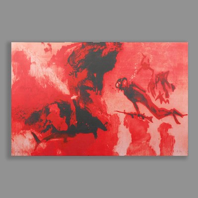 Lot 95 - STEPHEN GRIMES (1927-1988). BATTLE RED.