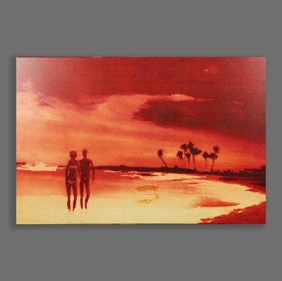 Lot 96 - STEPHEN GRIMES (1927-1988). BEACH FLAME.