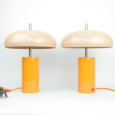 Lot 651 - 1950S ITALIAN STYLE TABLE LAMPS, A PAIR
