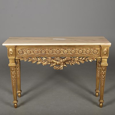 Lot 379 - CONSOLE TABLE