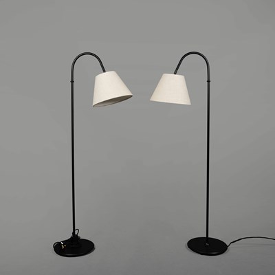 Lot 824 - JIM LAWRENCE FLOOR LAMPS, A PAIR