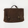 Lot 153 - A COACH BROWN LEATHER BRIEFCASE