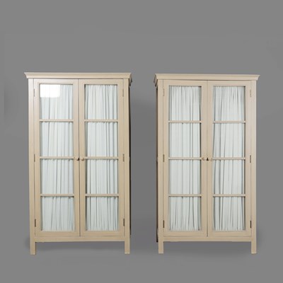 Lot 685 - ATTRIBUTED TO OKA CABINETS, A PAIR