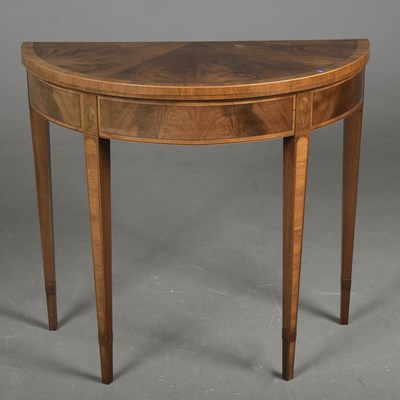 Lot 376 - CARD TABLE, GEO III