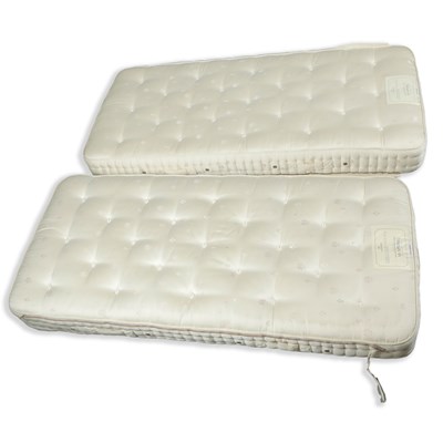Lot 329 - VI SPRING SUPER KING THE LAVENHAM ZIP AND LINK MATRESSES, A PAIR