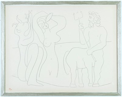 Lot 6 - PABLO PICASSO. BACCHANAL