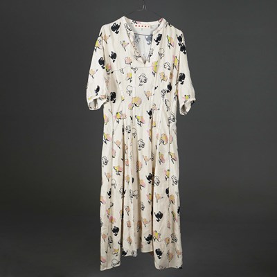 Lot 139 - MARNI SILK CREPE DRESS.