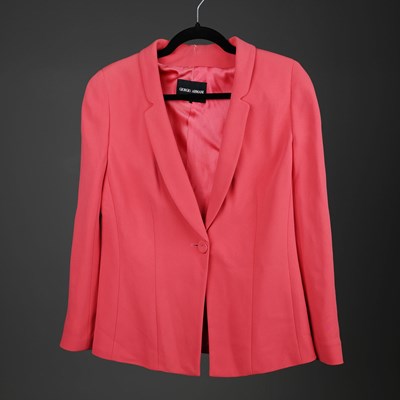 Lot 141 - GIORGIO ARMANI JACKET PINK - UK M